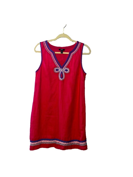 Hatley Dresses & Skirts - Women’s Sleeveless Hatley Hot Pink Dress size small. Linen